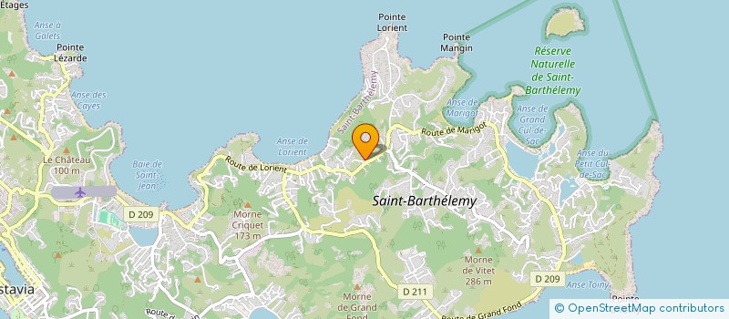 localisation de l'entreprise MADAME ADELINE PERSONNIC à SAINT-BARTHELEMY