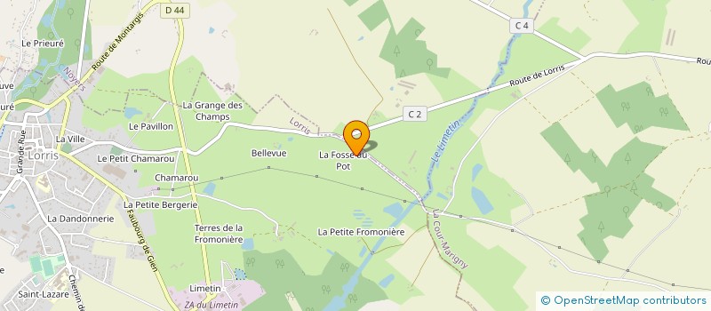 localisation de l'entreprise MADAME ADELINE PESTIE à LORRIS