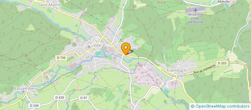 localisation de l'entreprise MADAME ADELINE PFLEGER  VILLE