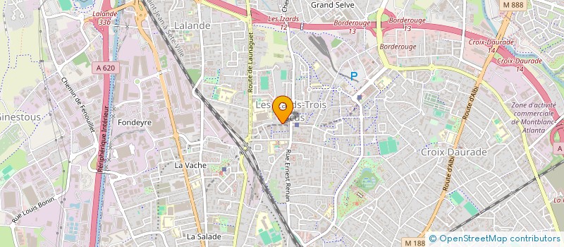 localisation de l'entreprise MADAME ADELINE PICAULT à TOULOUSE