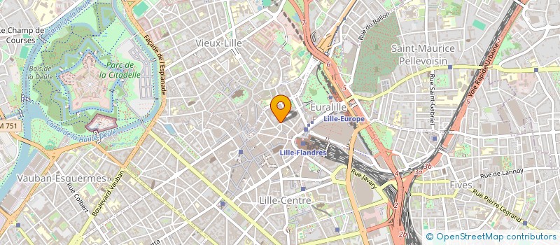 localisation de l'entreprise MADAME ADELINE PICAVET à LILLE