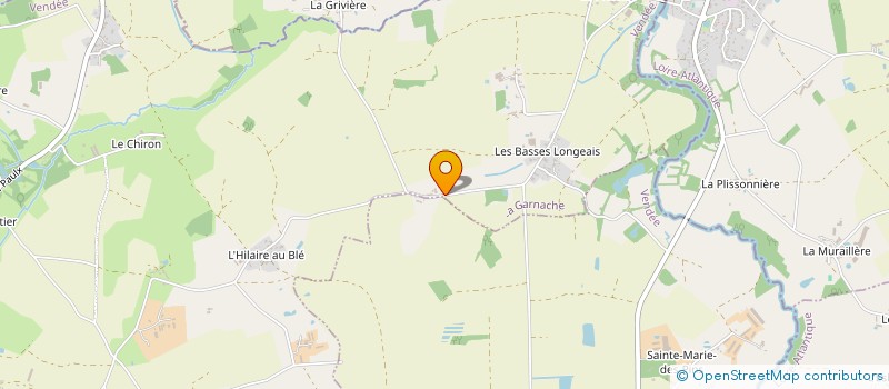 localisation de l'entreprise MADAME ADELINE PICHON à LA GARNACHE