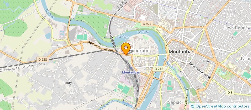 localisation de l'entreprise MADAME ADELINE PICHOT  MONTAUBAN