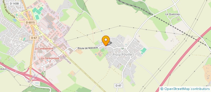 localisation de l'entreprise MADAME ADELINE PIGASSOU  PISSY-POVILLE