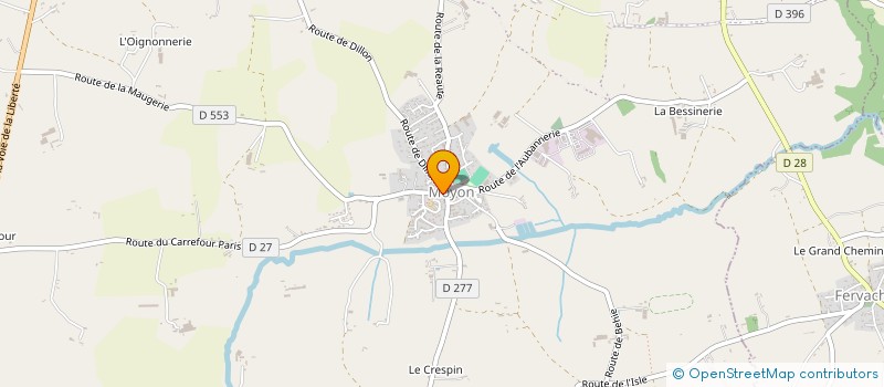 localisation de l'entreprise MADAME ADELINE PIQUET  MOYON VILLAGES