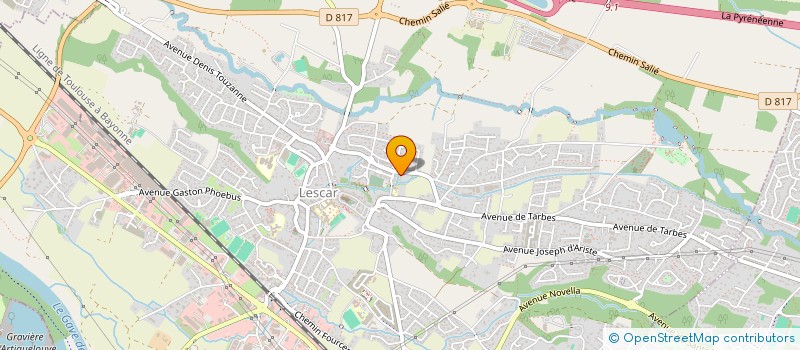 localisation de l'entreprise MADAME ADELINE PITOT  LESCAR