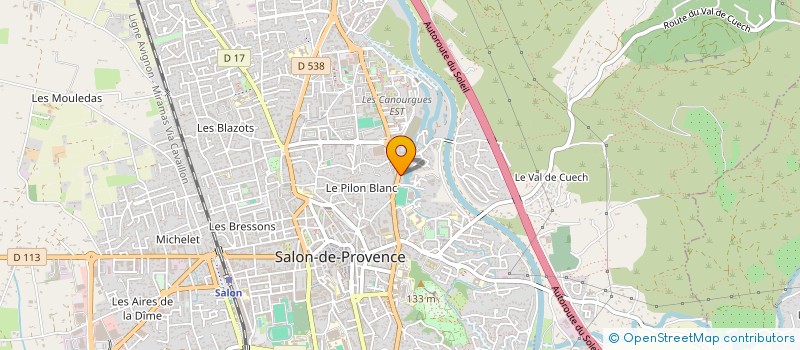 localisation de l'entreprise MADAME ADELINE PLOMION  SALON-DE-PROVENCE