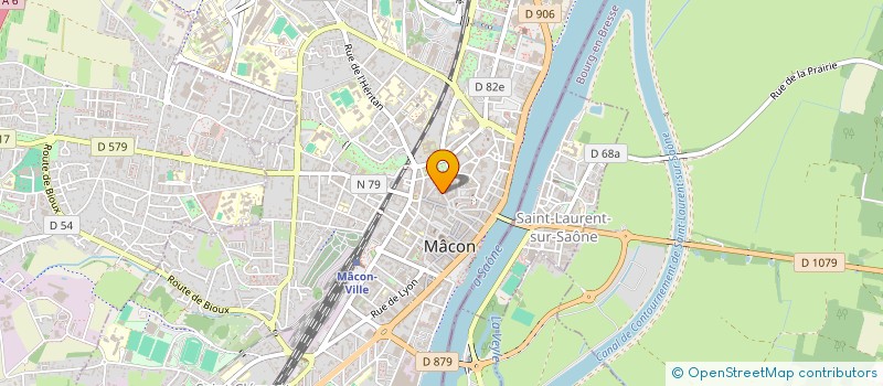 localisation de l'entreprise MADAME ADELINE POISEAU à MACON