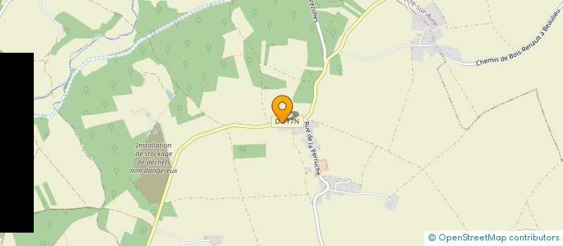 localisation de l'entreprise MADAME ADELINE POITEVIN  ST SEBASTIEN DE MORSENT