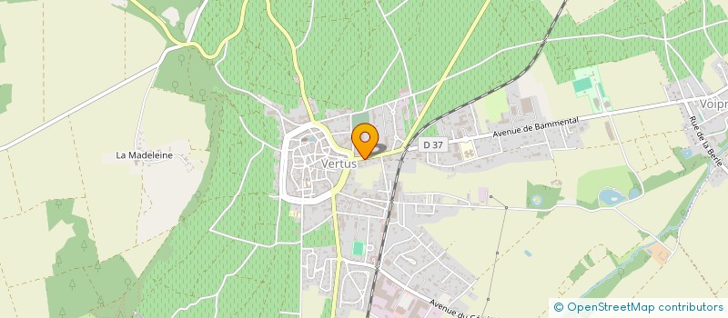 localisation de l'entreprise MADAME ADELINE PREVOT  BLANCS-COTEAUX