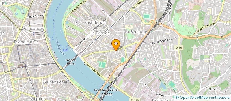 localisation de l'entreprise MADAME ADELINE PRIE  CENAC