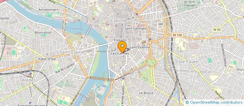 localisation de l'entreprise MADAME ADELINE PUPAT à TOULOUSE