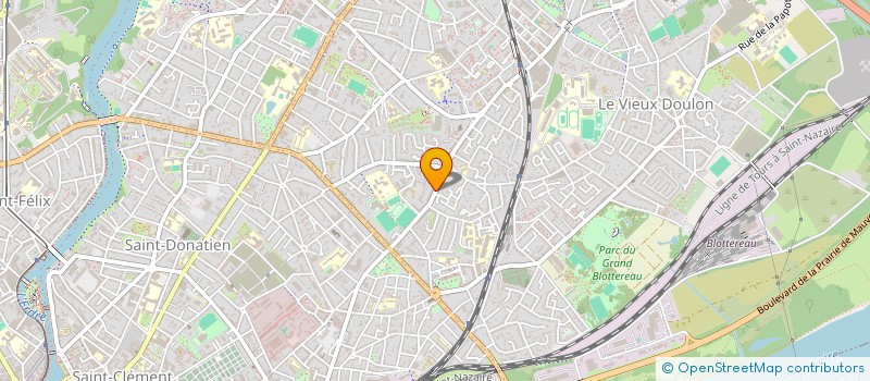 localisation de l'entreprise MADAME ADELINE RAUD à NANTES