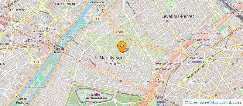localisation de l'entreprise MADAME ADELINE REVERDY à NEUILLY-SUR-SEINE