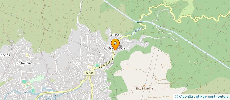 localisation de l'entreprise MADAME ADELINE RIBAULT  PLAN-DE-CUQUES