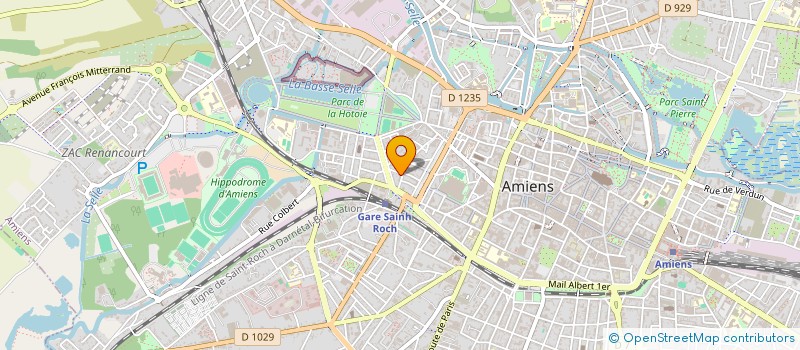 localisation de l'entreprise MADAME ADELINE RIGNON  AMIENS