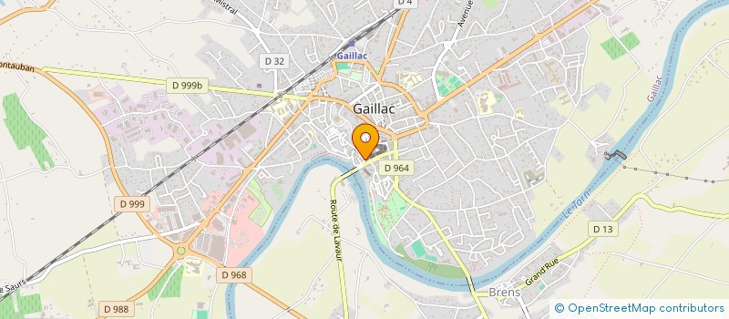 localisation de l'entreprise MADAME ADELINE RINCK  GAILLAC