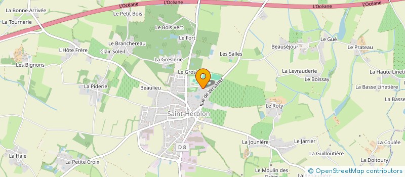 localisation de l'entreprise MADAME ADELINE ROBARD  VAIR-SUR-LOIRE