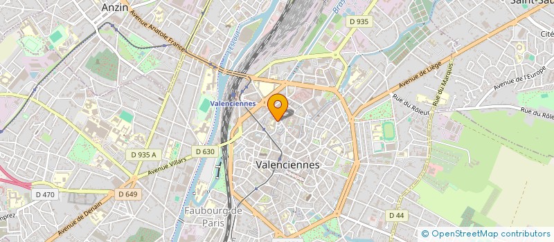localisation de l'entreprise MADAME ADELINE ROBIN à VALENCIENNES
