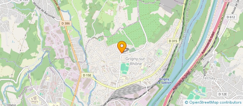 localisation de l'entreprise MADAME ADELINE RODRIGUES  GRIGNY