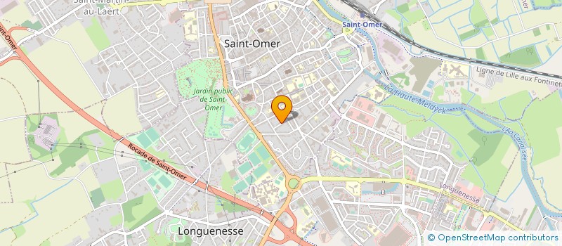 localisation de l'entreprise MADAME ADELINE ROFORT  SAINT-OMER