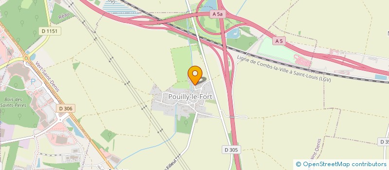 localisation de l'entreprise MADAME ADELINE ROULLAND  MONTBAZON