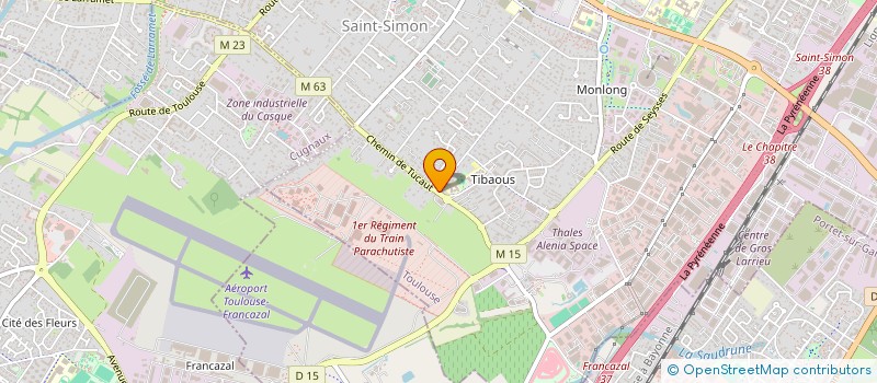 localisation de l'entreprise MADAME ADELINE RUIZ à TOULOUSE