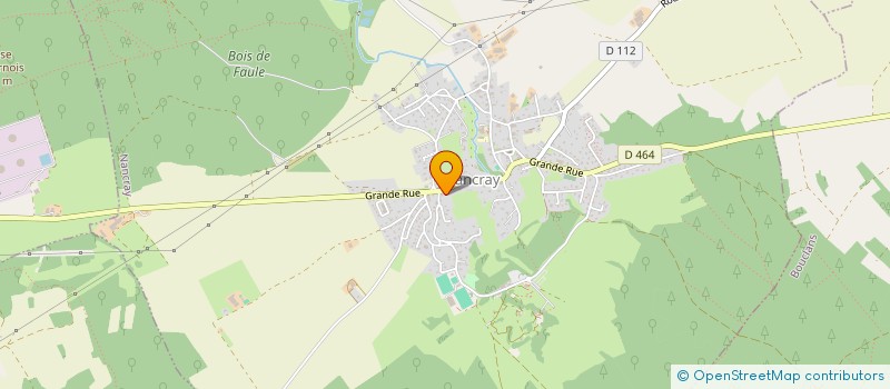 localisation de l'entreprise MADAME ADELINE SANCHEZ  NAISEY-LES-GRANGES