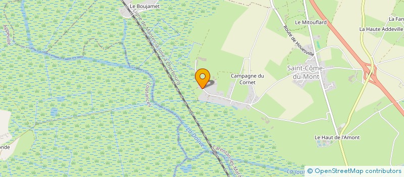 localisation de l'entreprise MADAME ADELINE SANSON  CARENTAN-LES-MARAIS