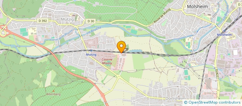 localisation de l'entreprise MADAME ADELINE SCHIERMEYER  MUTZIG