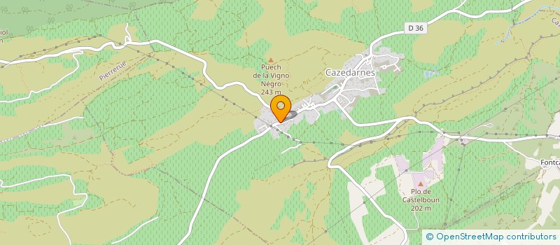 localisation de l'entreprise MADAME ADELINE SEJEAN  BEDARIEUX