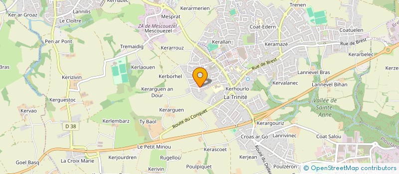 localisation de l'entreprise MADAME ADELINE SIMON  PLOUZANE