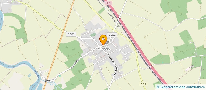 localisation de l'entreprise MADAME ADELINE SOARES  MICHERY