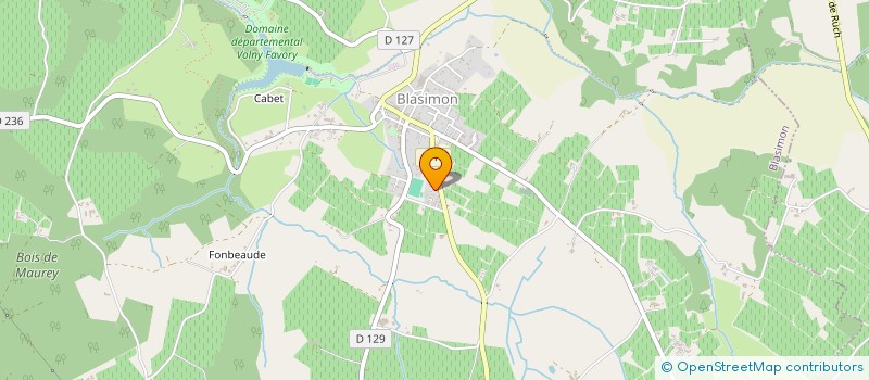 localisation de l'entreprise MADAME ADELINE SOPRANI  BLASIMON