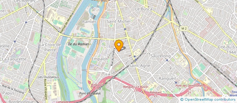 localisation de l'entreprise MADAME ADELINE SYLVESTRE à TOULOUSE