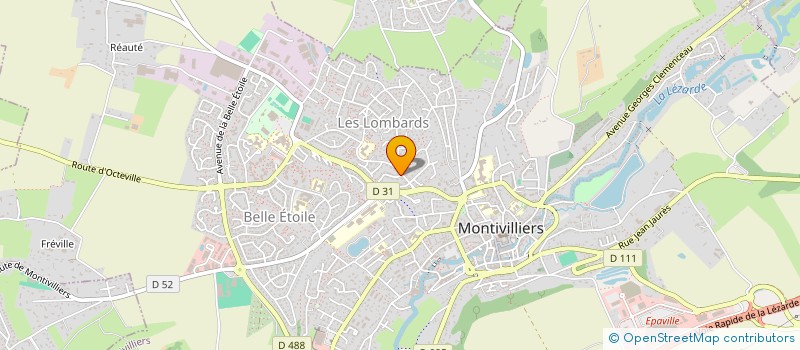localisation de l'entreprise MADAME ADELINE TABTI à MONTIVILLIERS