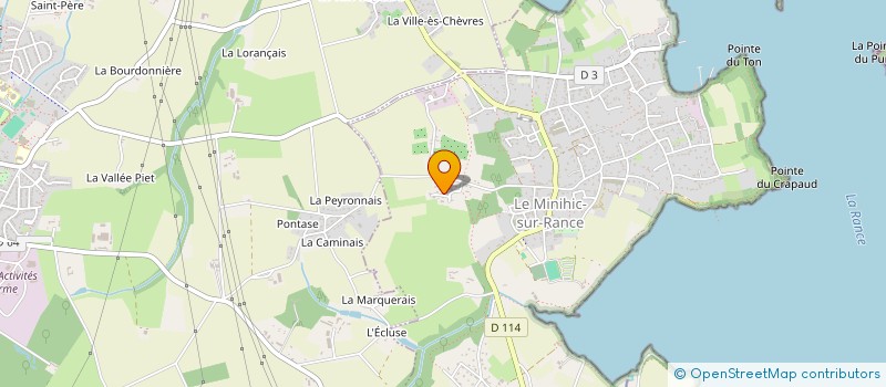 localisation de l'entreprise MADAME ADELINE TERPO à LE MINIHIC SUR RANCE
