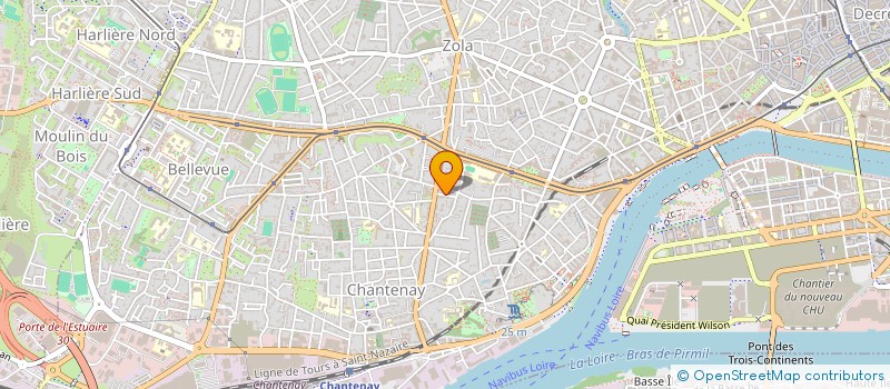 localisation de l'entreprise MADAME ADELINE THIOUX  NANTES