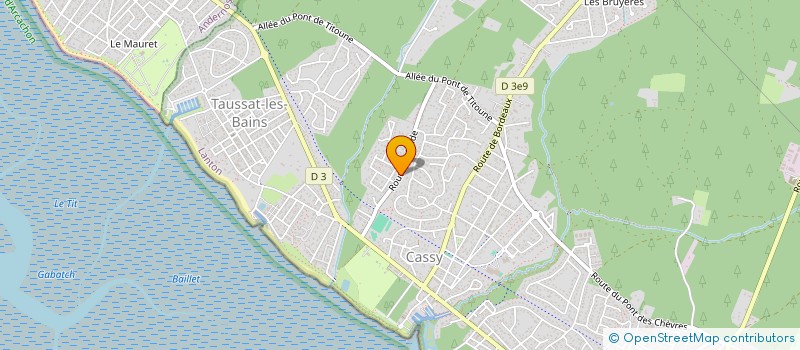 localisation de l'entreprise MADAME ADELINE THIREAU  LANTON