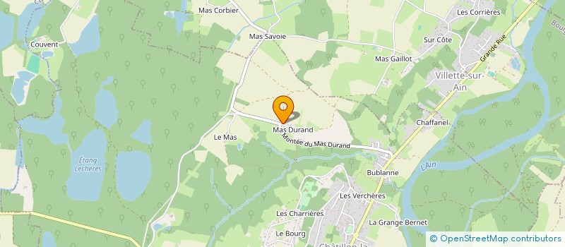 localisation de l'entreprise MADAME ADELINE TISSOT à CHATILLON-LA-PALUD