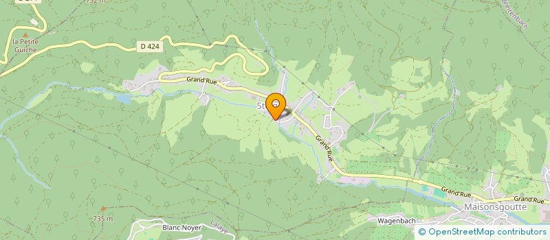 localisation de l'entreprise MADAME ADELINE TOCK  STEIGE