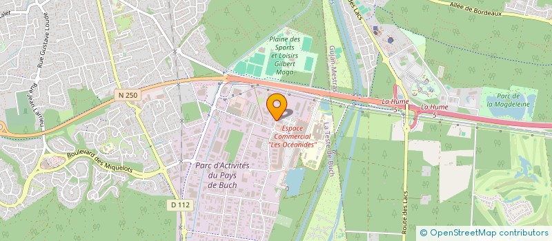 localisation de l'entreprise MADAME ADELINE TREMARE  LA TESTE-DE-BUCH