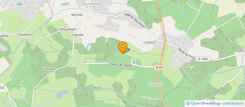 localisation de l'entreprise MADAME ADELINE VAN LISSUM  LOUPES