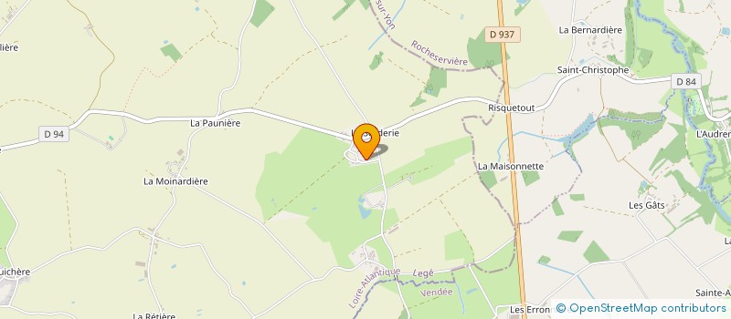 localisation de l'entreprise MADAME ADELINE VASNIER  LEGE