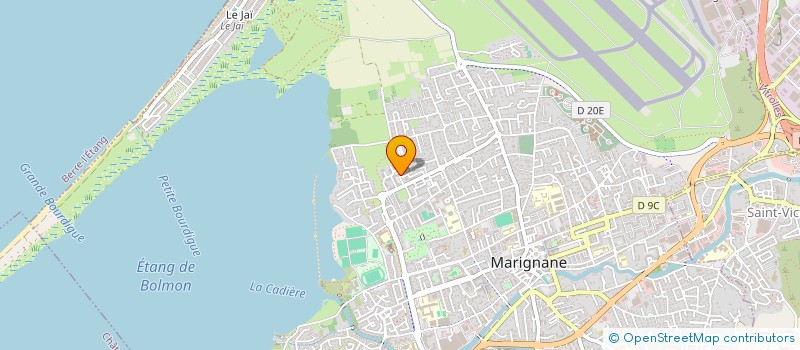 localisation de l'entreprise MADAME ADELINE VENTOSO à MARIGNANE