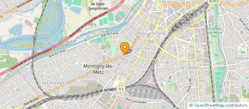 localisation de l'entreprise MADAME ADELINE VERGER  POUILLY