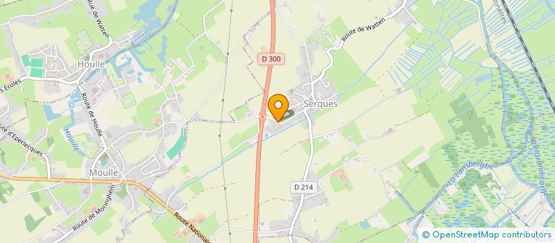 localisation de l'entreprise MADAME ADELINE VERITE  SERQUES