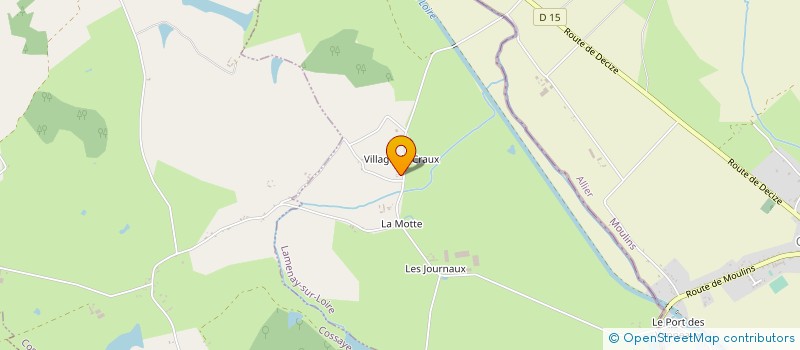 localisation de l'entreprise MADAME ADELINE VERSCHAEVE à LAMENAY-SUR-LOIRE
