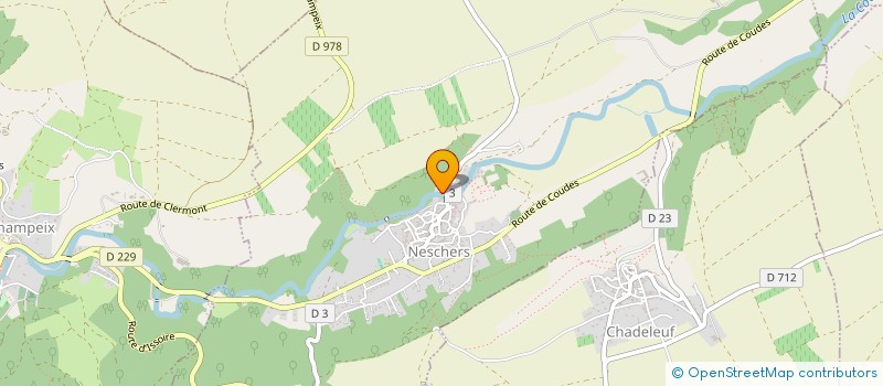 localisation de l'entreprise MADAME ADELINE WALLON  NESCHERS