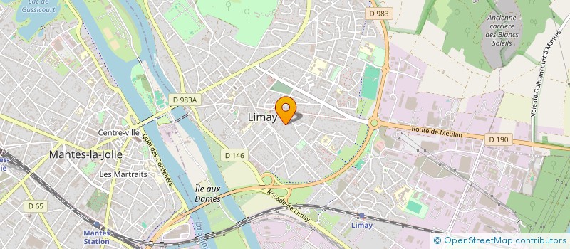 localisation de l'entreprise MADAME ADELINE ZEDE  LIMAY